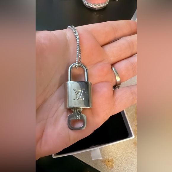 Louis Vuitton Jewelry - Louis Vuitton Rare Silver #320 lucky and key